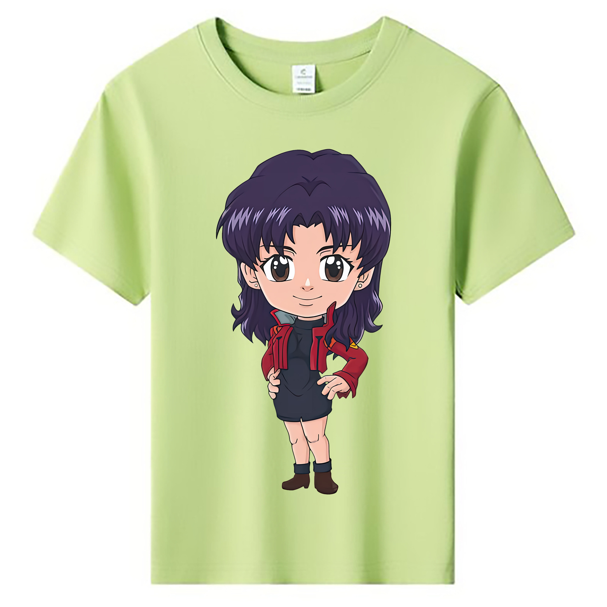 （画像用） EVA 新世紀エヴァンゲリオン 綿100％キッズTシャツ（フロントプリント）